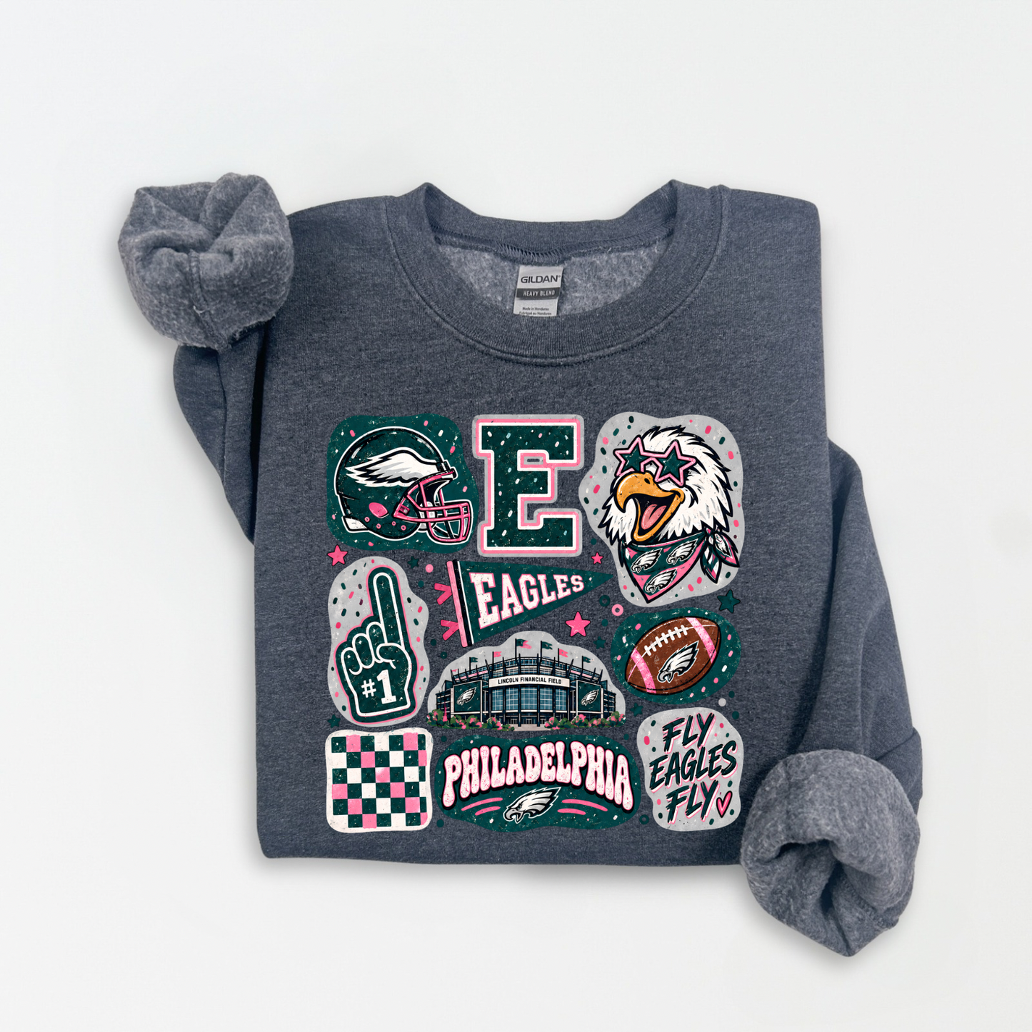 Phila. Eagles Doodle Sweatshirt