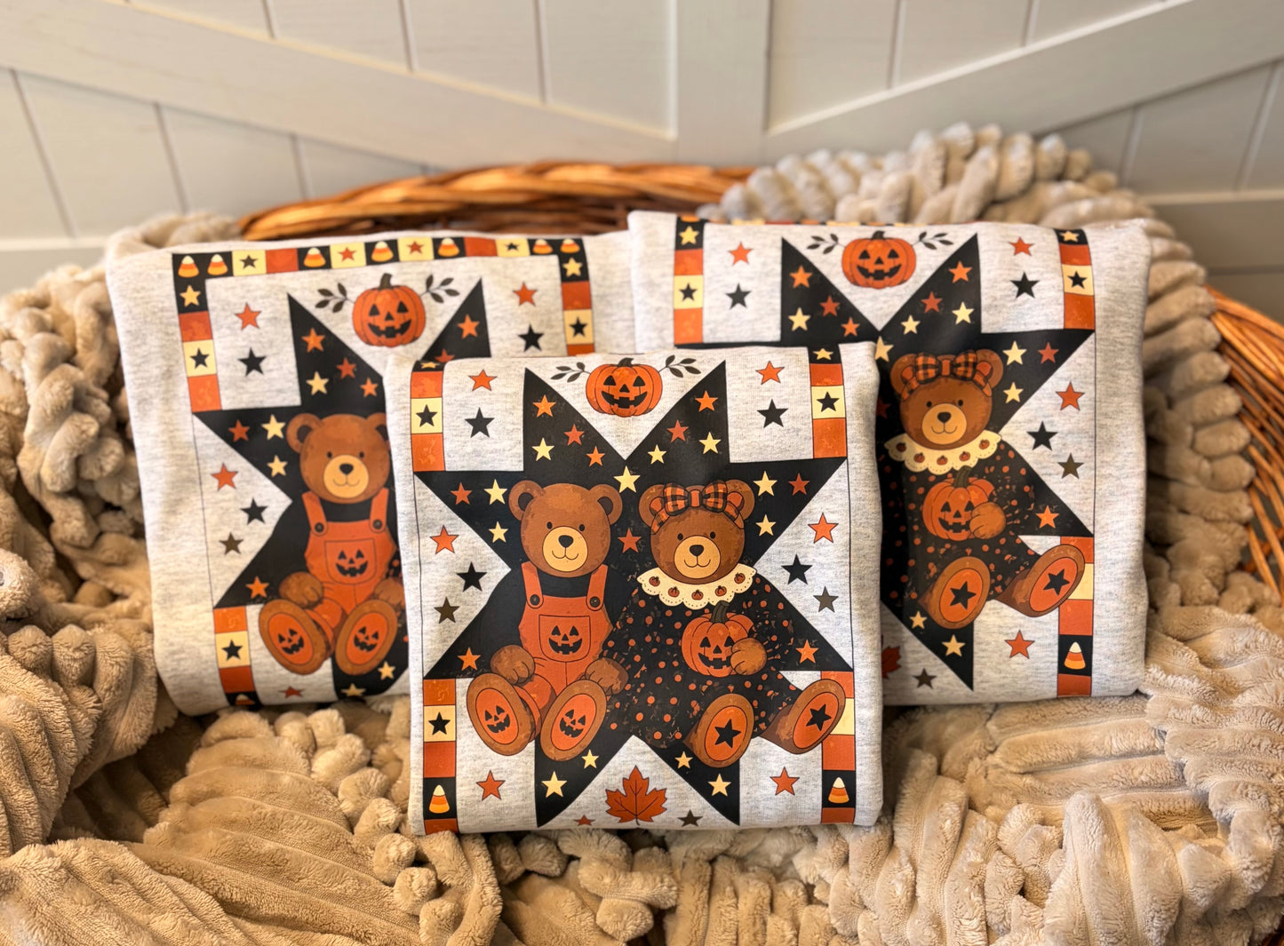 Grannycore Halloween Bears