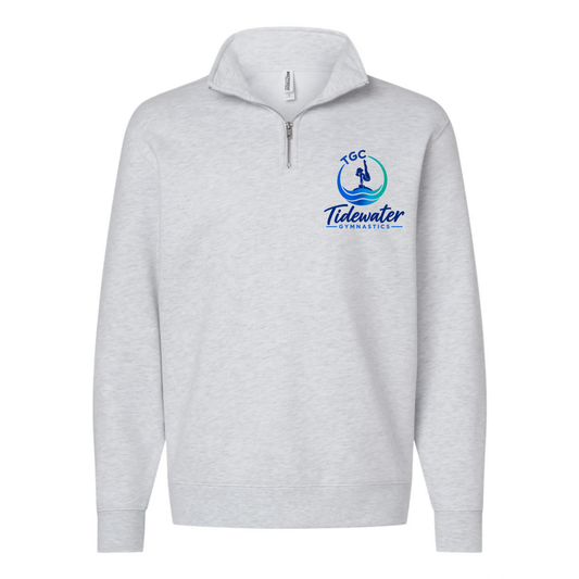 Tidewater Gymnastics Quarter Zip Fleece Jacket