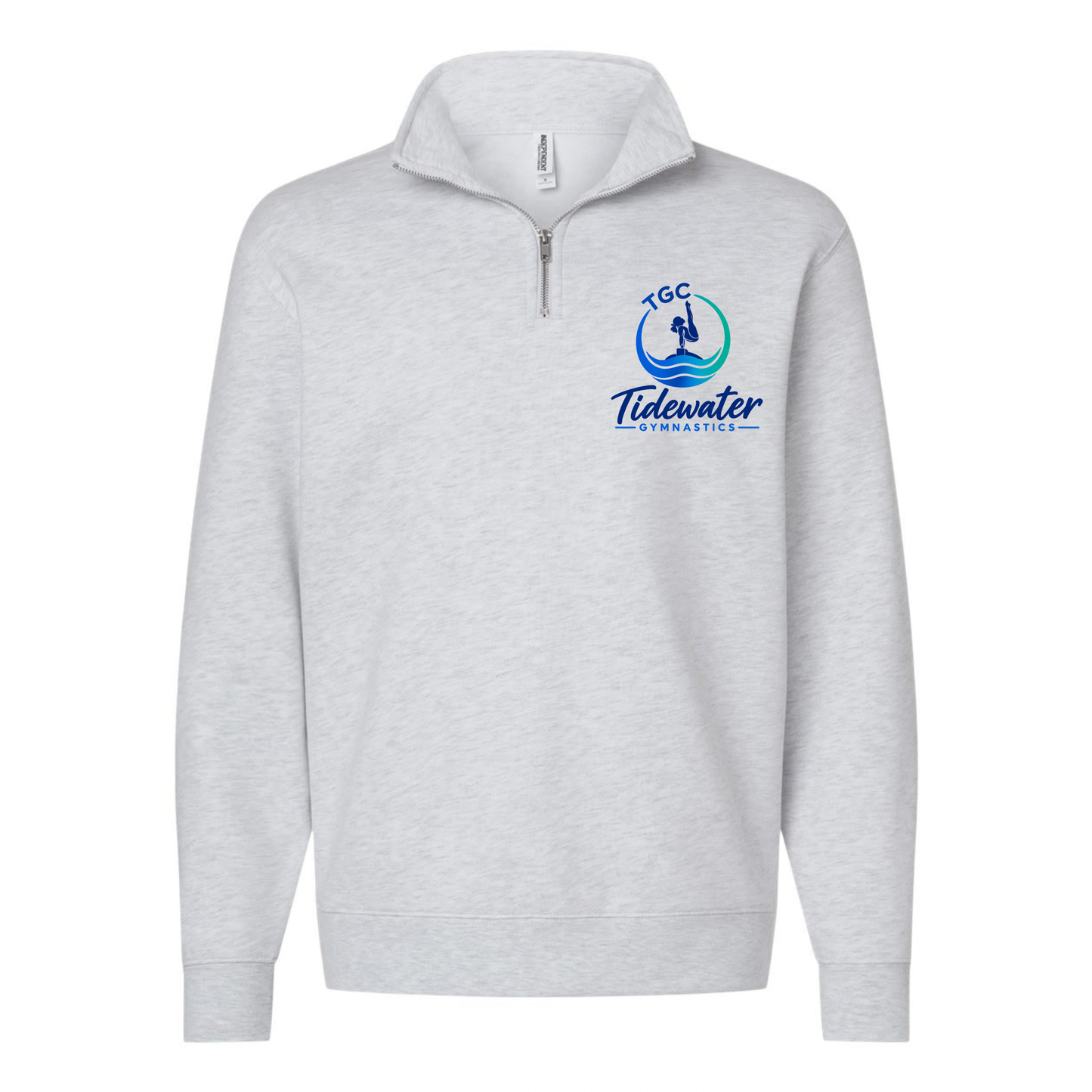 Tidewater Gymnastics Quarter Zip Fleece Jacket