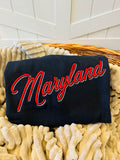 Embroidered Maryland Sweatshirt