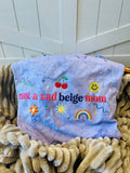 Embroidered Not A Sad Beige Mom Tee