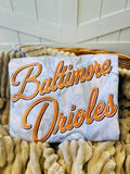 Embroidered Balt. Orio. Sweatshirt