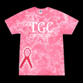 October Ribbon TGC Tie Dye Tee - Youth