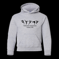 EMBROIDERED Tidewater Gymnastics Hooded Sweashirt - Youth