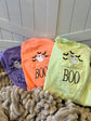 Embroidered Boo Pocket Tee