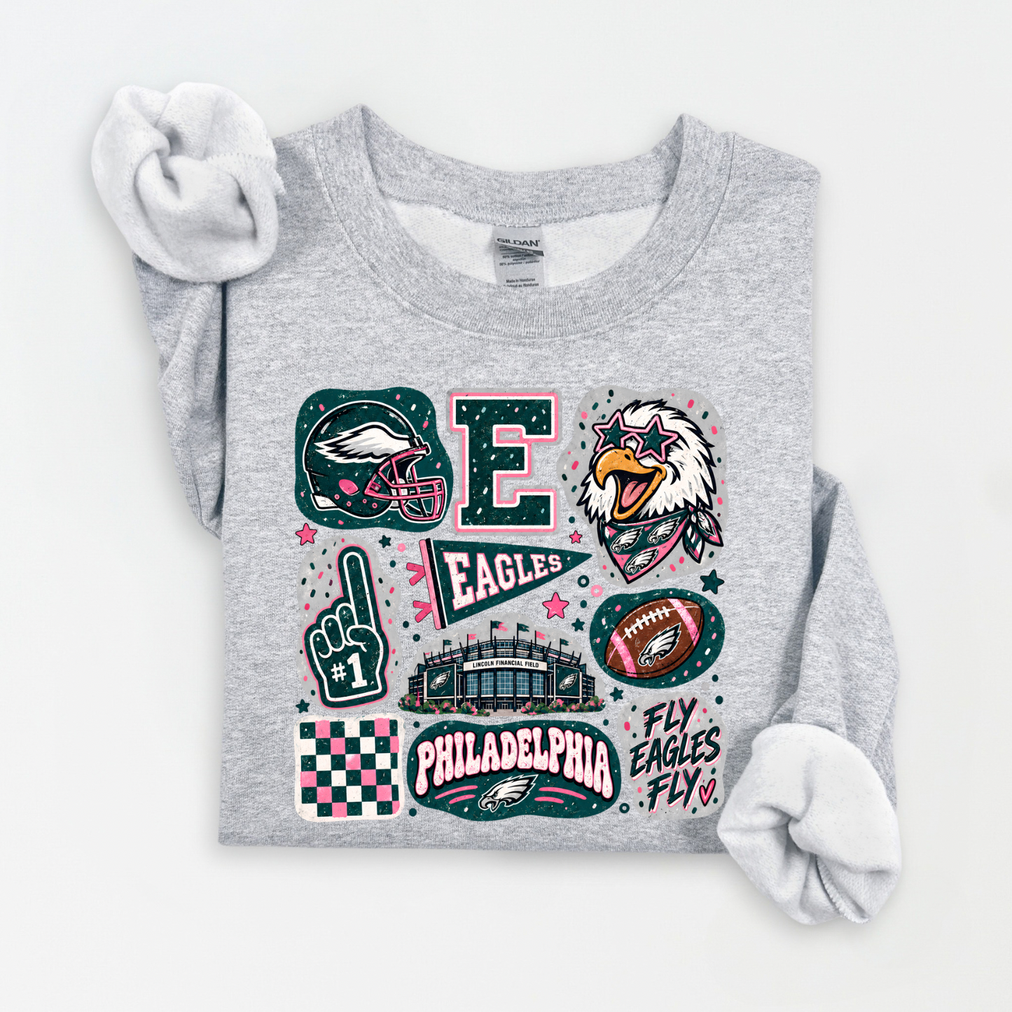 Phila. Eagles Doodle Sweatshirt